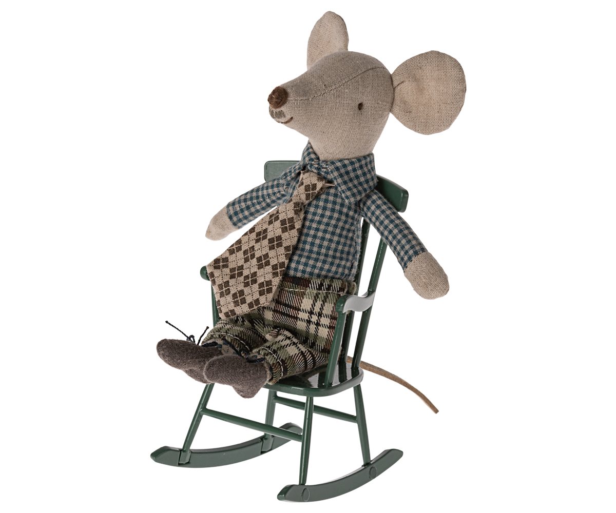 Rocking chair, Mouse - Dark green