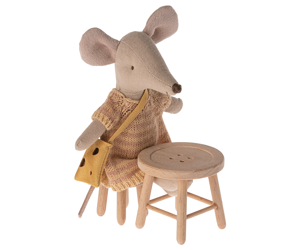 Table and stool set, Mouse