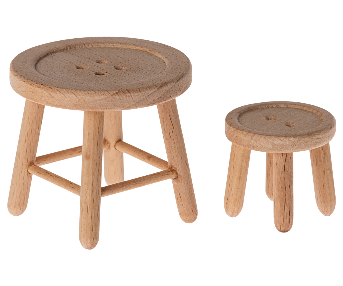 Table and stool set, Mouse
