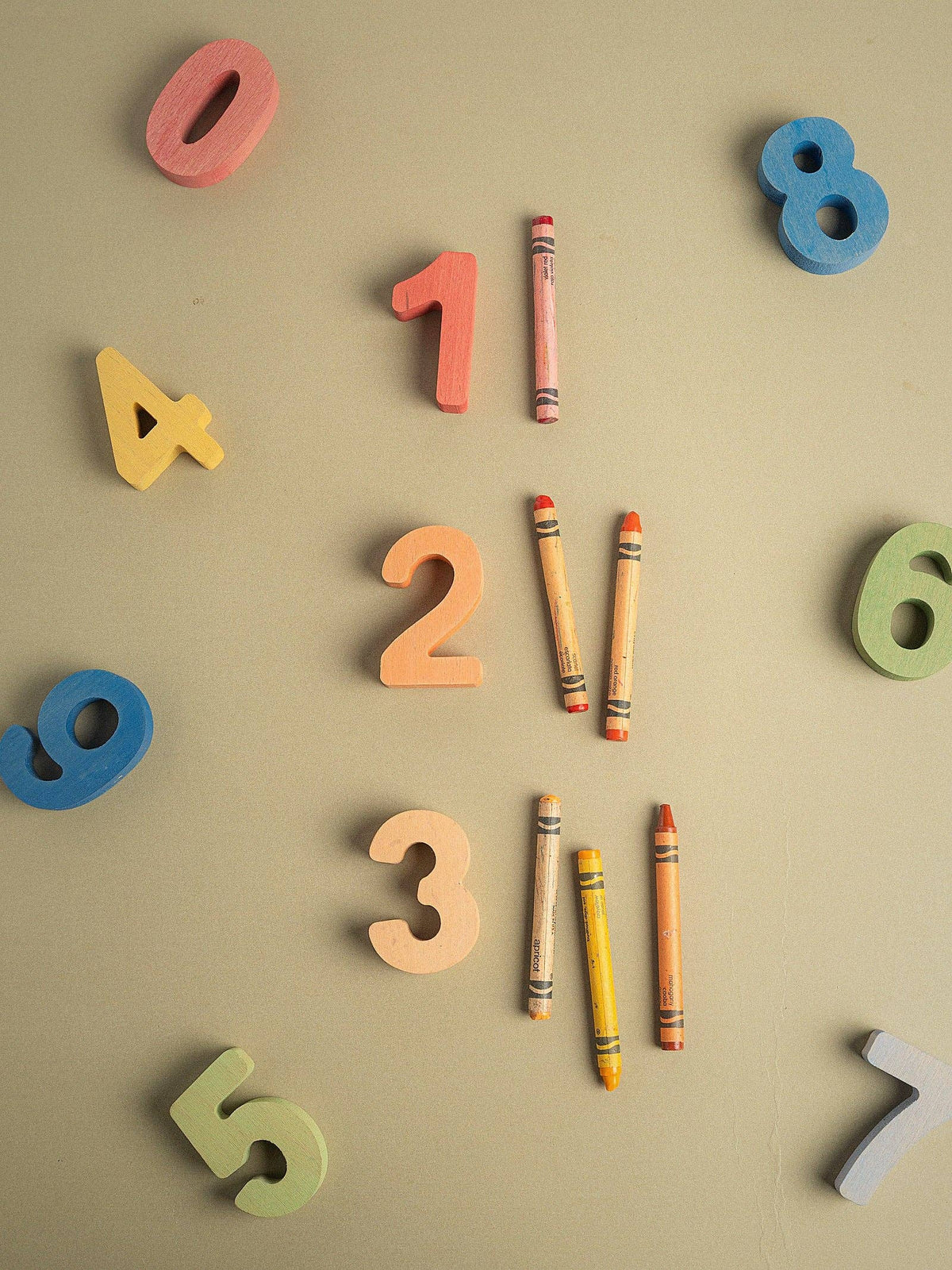 Wooden Numbers Puzzle