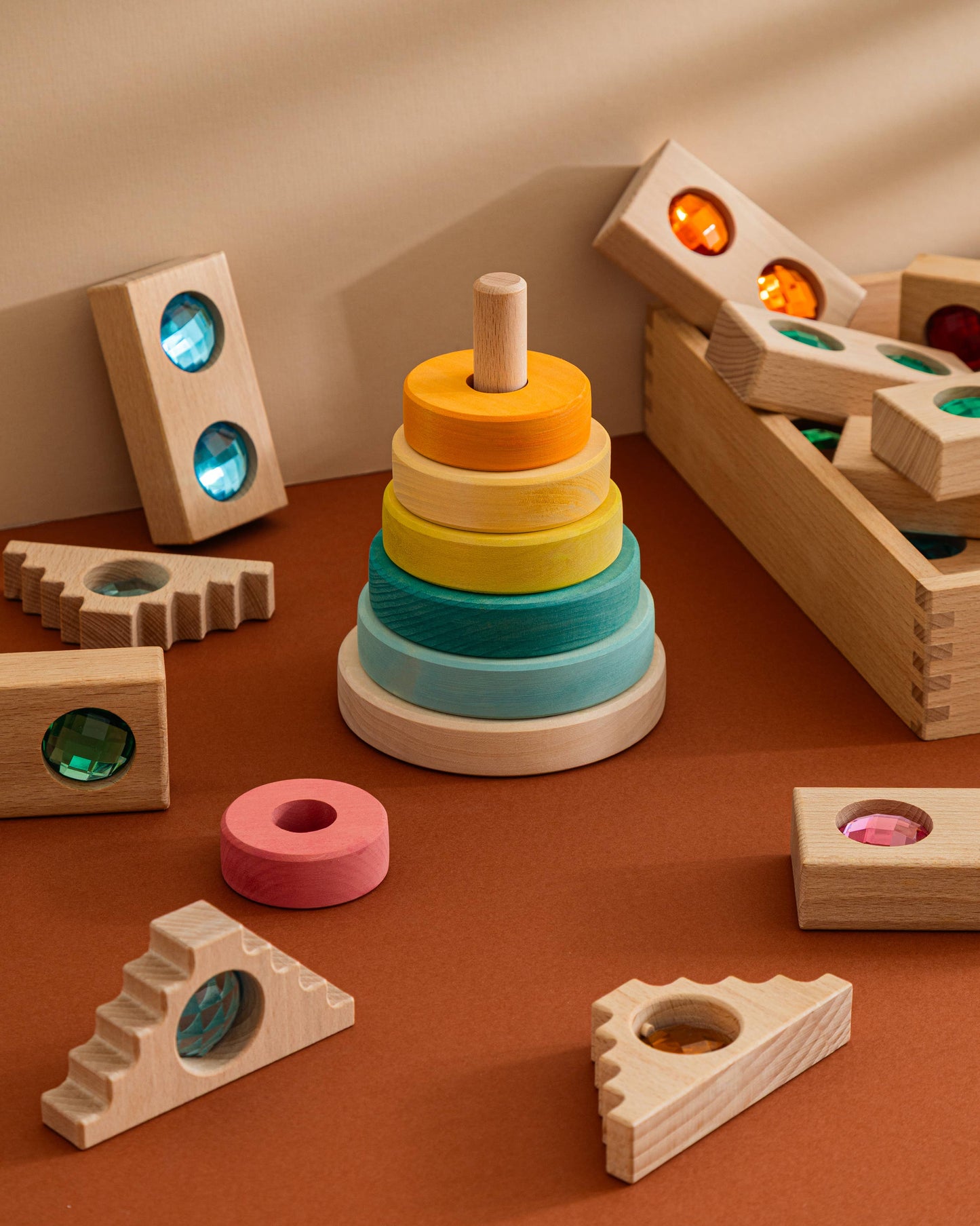 Suki Stacking Tower: Pastel