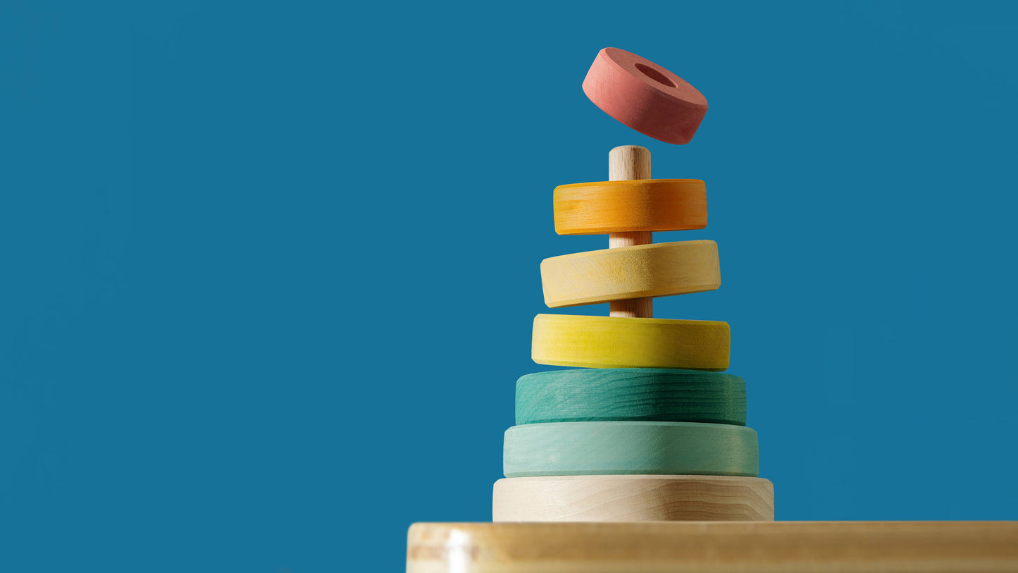Suki Stacking Tower: Pastel