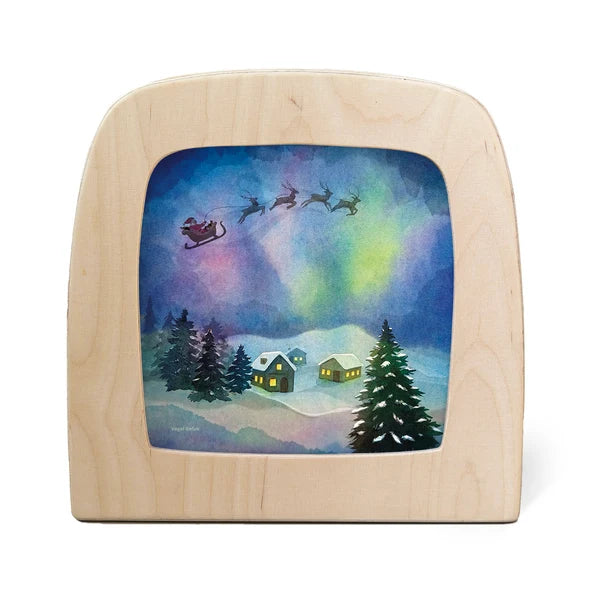 Aurora Sleighride - Vogel Geluk Toverlux silhouette
