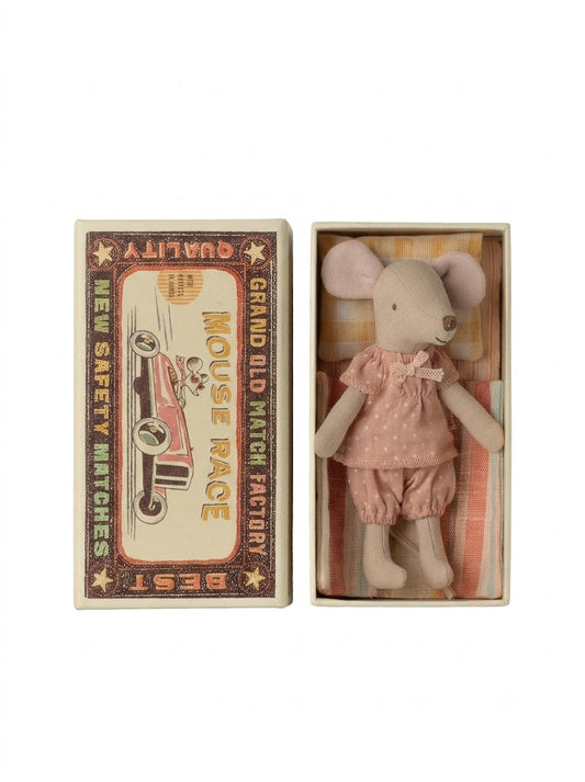 Big sister mouse in matchbox