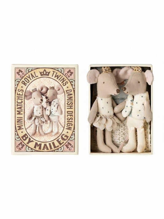 Royal Twin Mice in Matchbox