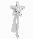Star Wand Sequin Silver