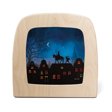 Saint Nicholas - Vogel Geluk Toverlux silhouette