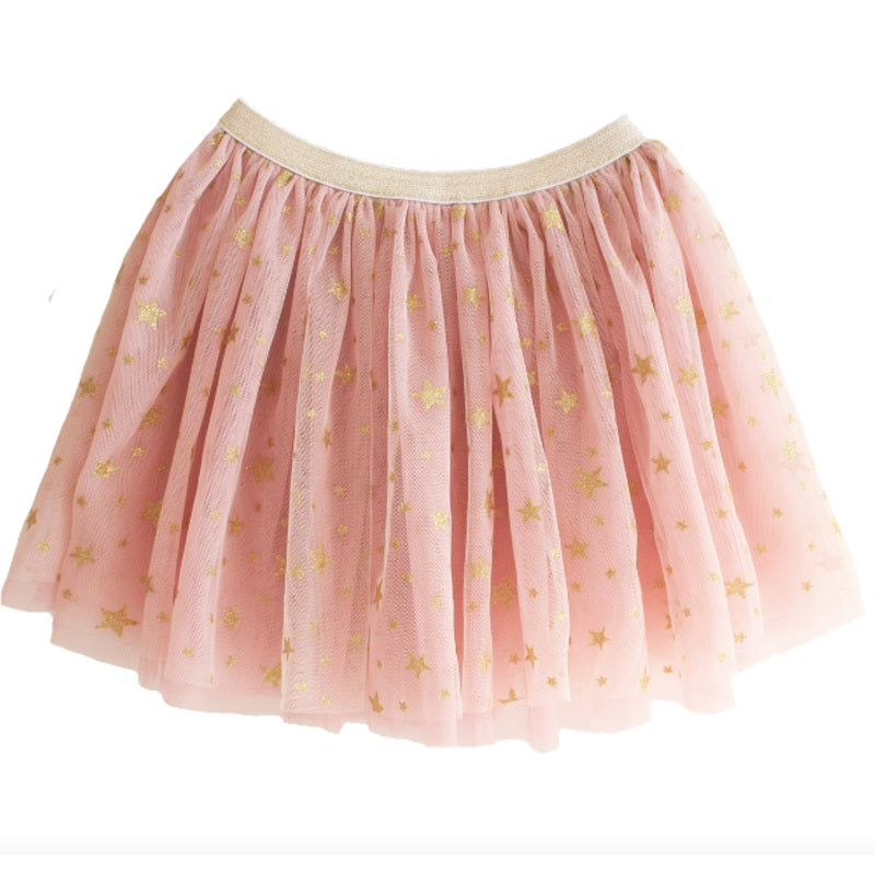Dress Up Tutu Blush Gold Star