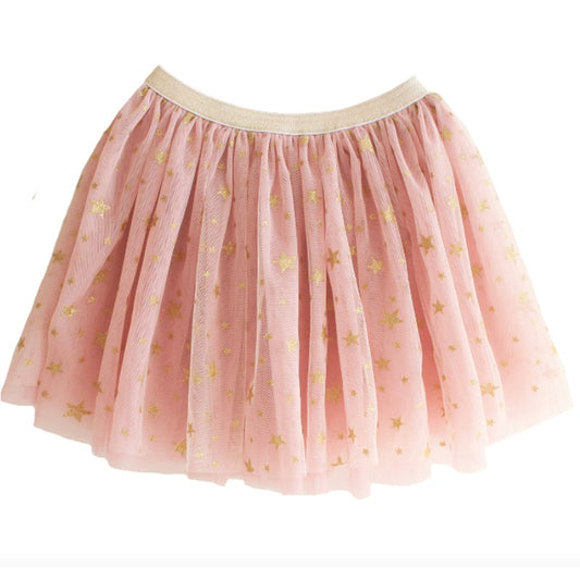Dress Up Tutu Blush Gold Star