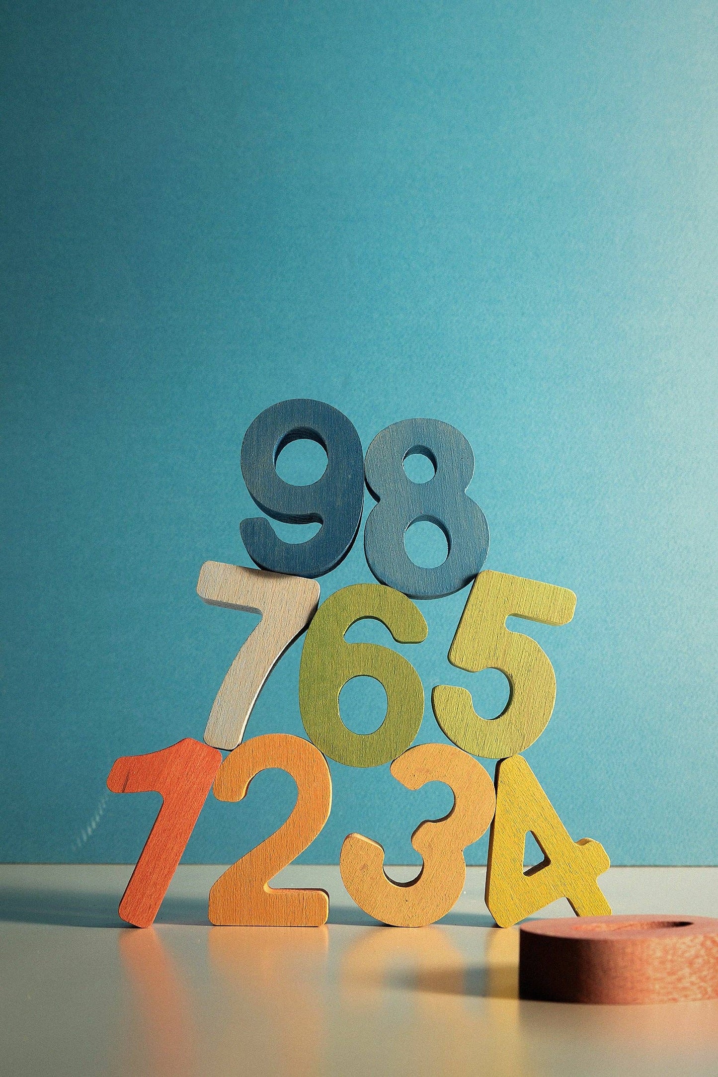 Wooden Numbers Puzzle