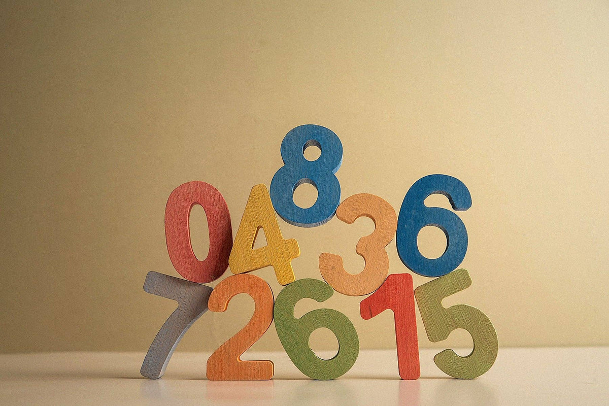 Wooden Numbers Puzzle