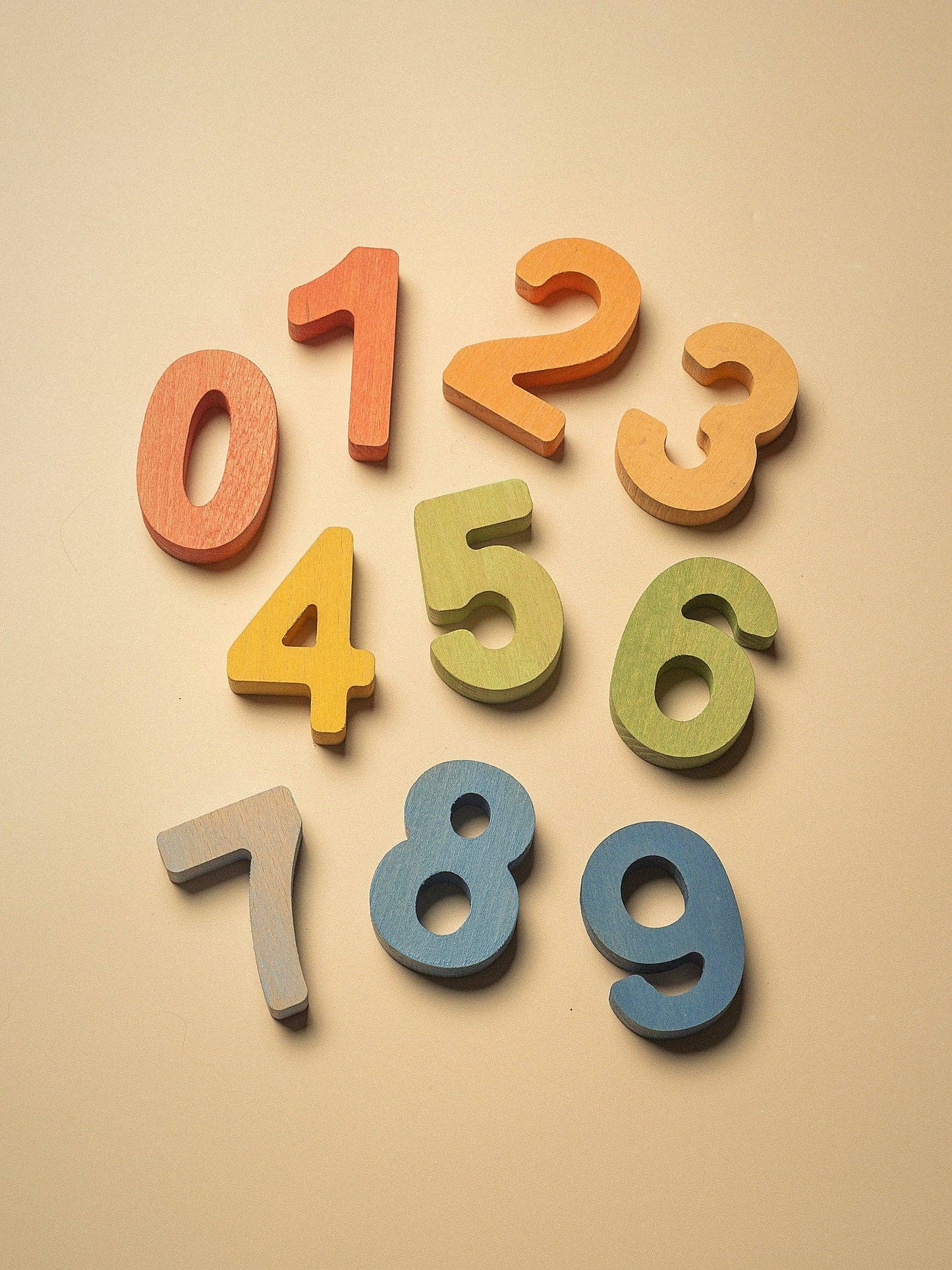 Wooden Numbers Puzzle