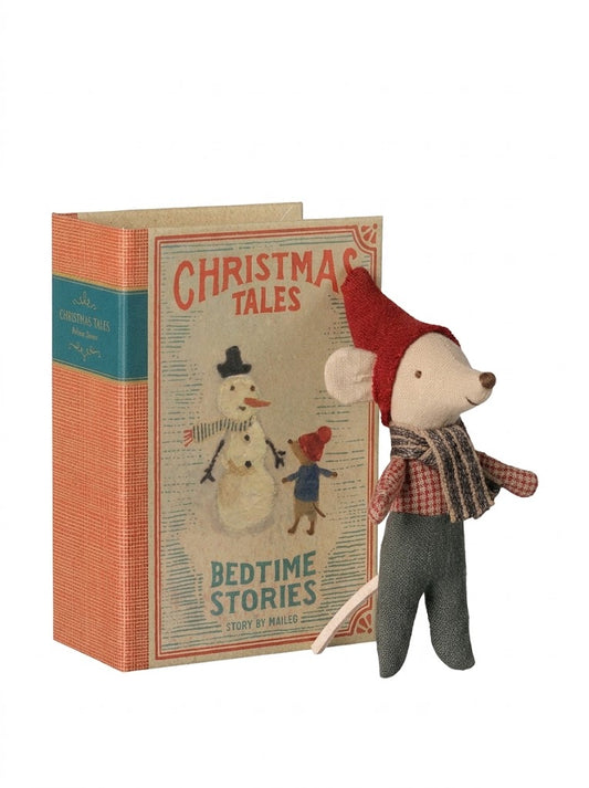Christmas mouse, Baby in book