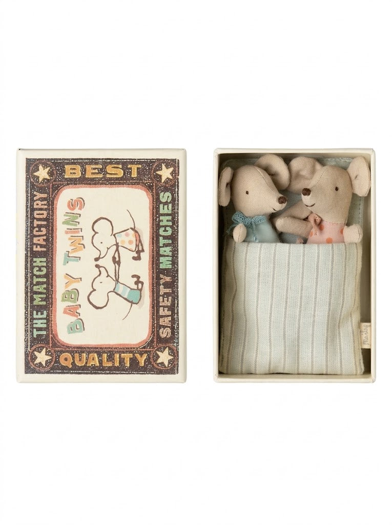 Twins, Baby mice in matchbox